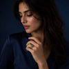 Lustrous Rose Vine Ring